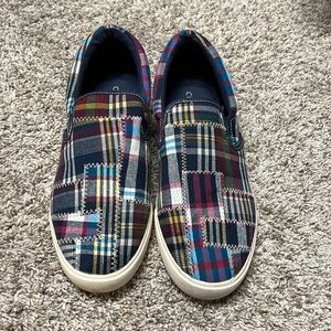 Men’s 9.5 Club Room Plaid Shoes